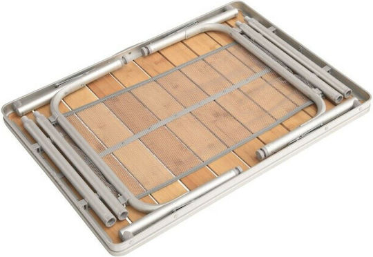 Outwell Calgary S Aluminum Foldable Table for Camping 75x55x70cm Brown
