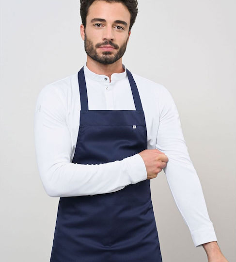Le Nouveau Chef Ποδιά Σεφ Ολόσωμη Denver Navy Blue