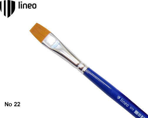 Lineo 573 Plaque Paint Brush No22