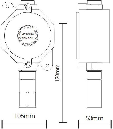 Olympia Electronics TS 293PX Βιομηχανικός Ανιχνευτής
