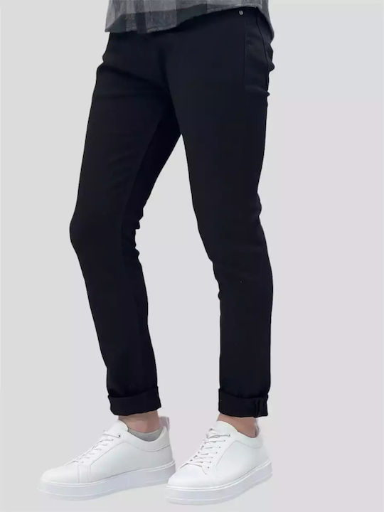 Men's black pants without rip