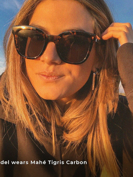 Meller Mahé Women's Sunglasses with Plastic Frame Tigris Carbon MH-TIGCAR