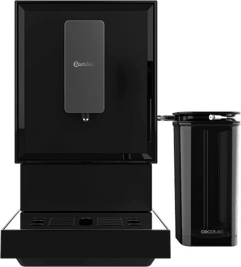 Cecotec Power Matic-ccino Cremma Automatic Espresso Coffee Machine 1470W Pressure 19bar for Cappuccino with Grinder Black 01627