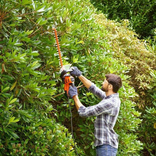 Black & Decker BEHTS451 Electric Hedge Trimmer 550W with Blade 60cm BEHTS451