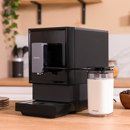 Cecotec Power Matic-ccino Cremma Automatic Espresso Coffee Machine 1470W Pressure 19bar for Cappuccino with Grinder Black 01627