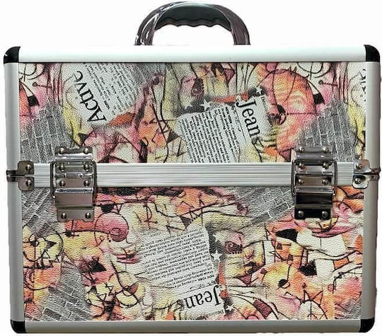 Lotus Metallic Cosmetic Case H29xW36.5xD23.5cm