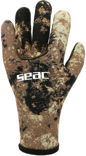 Seac Anatomic Camo Ръкавици Гмуркане Гмуркачи ръкавици 3.5мм