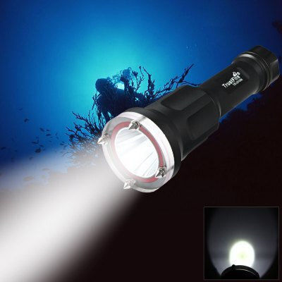 Trustfire DF-006 Акумулаторен Водолазен Фенер LED с Яркост 650 Лумена за Дълбочина до 100 м