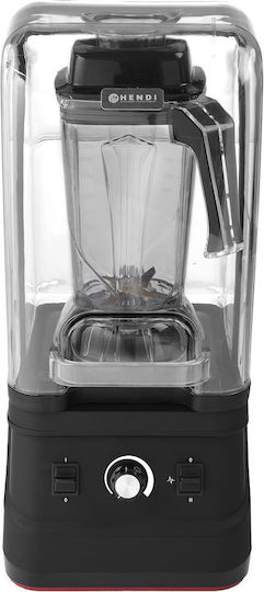 Hendi Commercial Blender 1.68kW Black with Jug Capacity 2.5lt 25.2x25.8x54.7cm