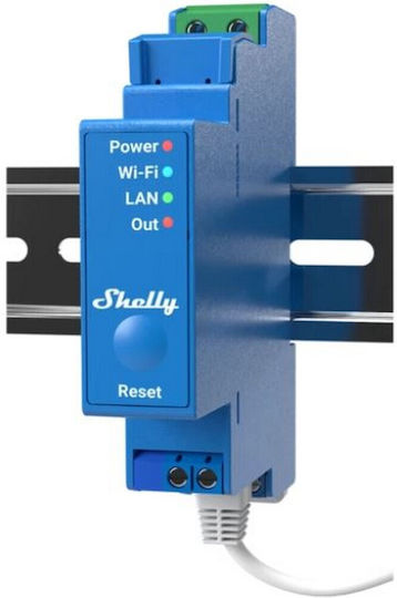 Shelly Pro1 Phase Relays Strom 16A with Voltage 230V