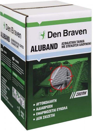 Bostik Den Braven Asphaltrolle Silber für 9m² mit Aluminiumbeschichtung 20194000
