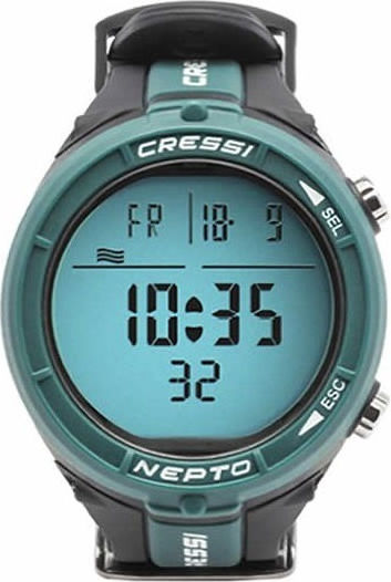 CressiSub Ρολόι Κατάδυσης Nepto Green