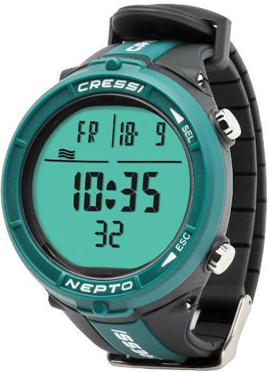 CressiSub Ρολόι Κατάδυσης Nepto Green