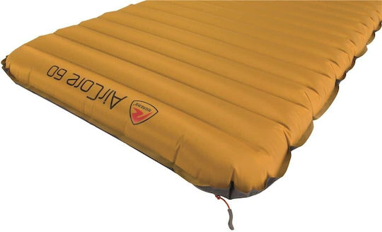 Robens Aircore 60 Μονό Υπόστρωμα Camping 185x55cm Πάχους 6cm Κίτρινο