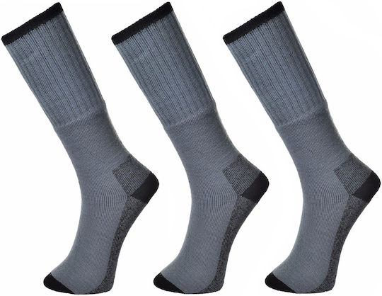 Portwest Long Isothermal Hunting Socks (3 Pairs) in Black color