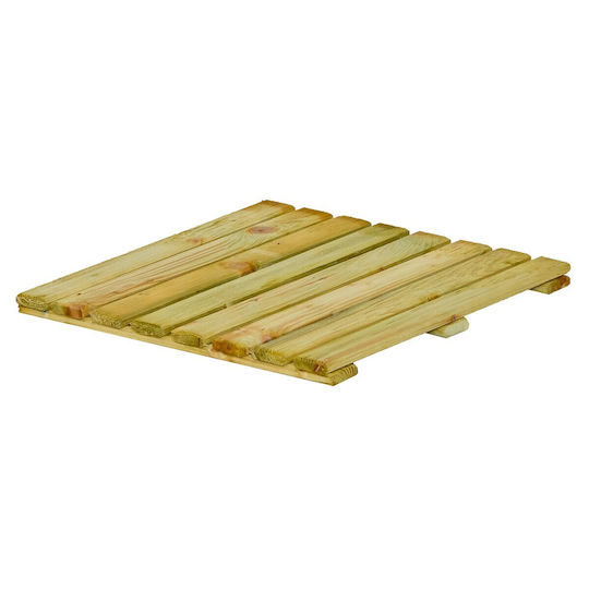 Showood Wood Garden Decking Board 40x40cm