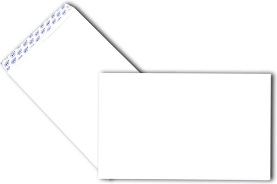 Skag Plic Tip Sac cu Autocolant 1buc 23x32.4cm în Alb Culoare Νο57