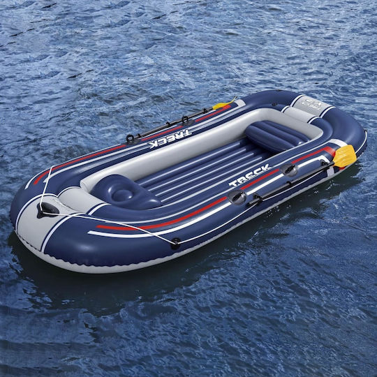 Bestway Hydro-Force Treck X3 Inflatable Boat 3 People Blue 255x127cm