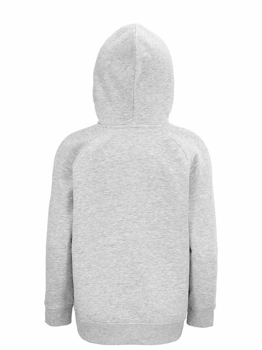 Kinder Unisex Bio-Kapuzenpullover "Harry Potter Ich schwöre feierlich, dass ich nichts Gutes im Schilde führe" Grau Melange