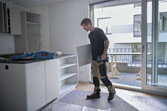Bosch GSR 18V-45 Akkuschrauber Batterien 18V 2x2Ah