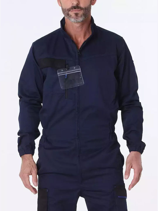 Delta Plus M2CO3 Work Coveralls Full Body Navy Blue