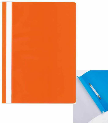 Exas Paper Clipboard with Spring for Paper A4 Orange 1pcs