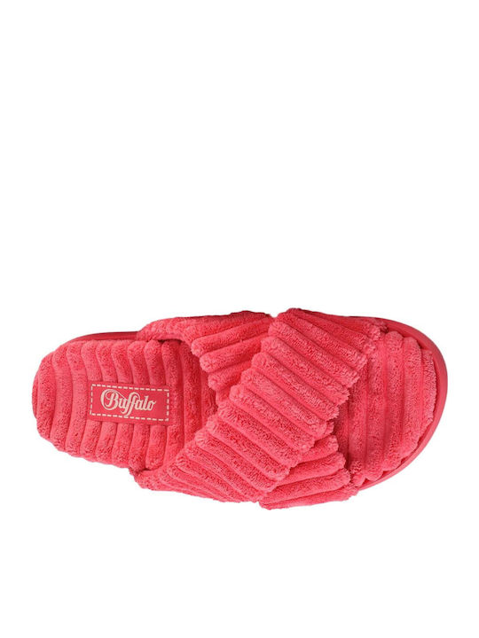 Rey Damen Hausschuhe Fuchsie