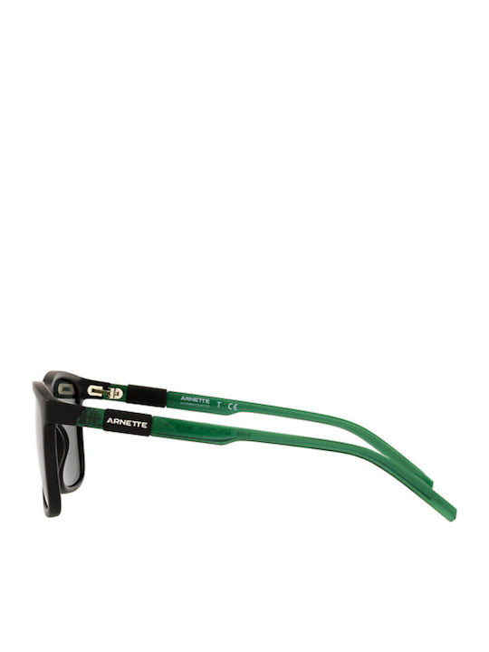 Men's Sunglasses with Green Plastic Frame and Green Polarized Lens