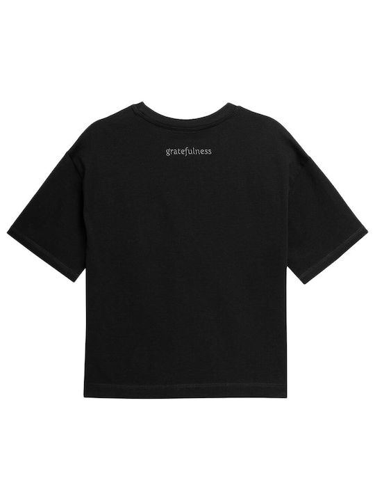 Outhorn Γυναικείο T-shirt Μαύρο