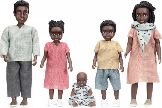 Lundby Billie Σετ Πλαστικές Κούκλες για Κουκλόσπιτο