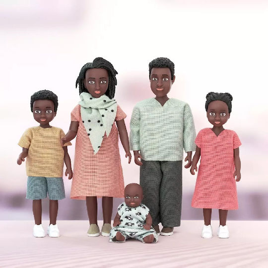 Lundby Billie Σετ Πλαστικές Κούκλες για Κουκλόσπιτο