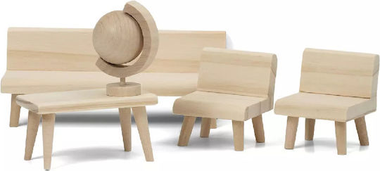 Lundby Living Room Möbel für Puppenhaus