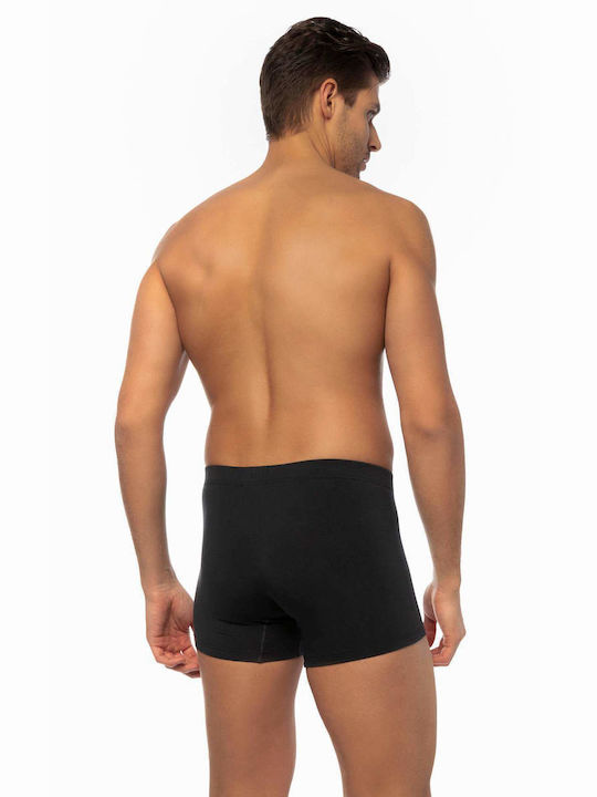 Minerva Men's Boxers Black 2Pack