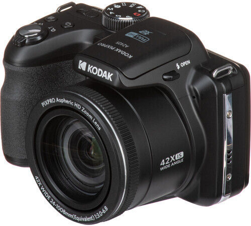 Kodak Astro Zoom AZ425 Compact Φωτογραφική Μηχανή 20MP Οπτικού Ζουμ 42x με Οθόνη 3" και Ανάλυση Video Full HD (1080p) Μαύρη