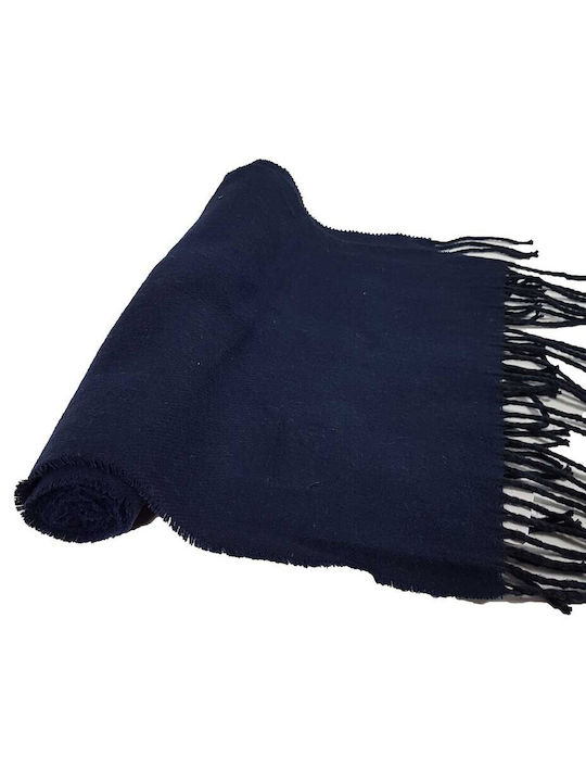 Legend - Scf-Code2 - Blue - Cashmere Touch scarf - blue