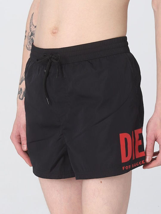 Mike Costume de baie bărbați Pantaloni scurți Negru