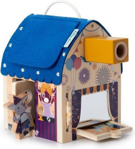 Lilliputiens Baby Toy Activity House made of Wood for 36++ Months