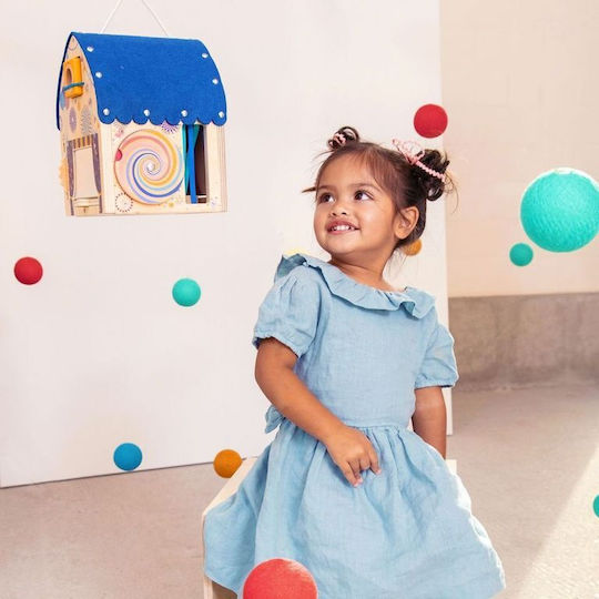 Lilliputiens Baby Toy Activity House made of Wood for 36++ Months