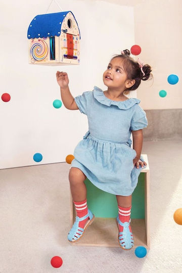 Lilliputiens Baby Toy Activity House made of Wood for 36++ Months