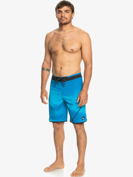 Surfsilk New Wave Men's Swimwear Shorts Blue with Patterns