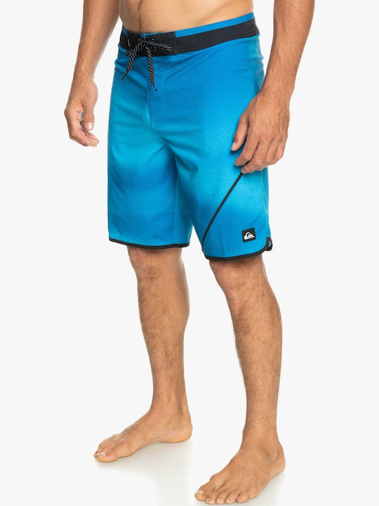 Surfsilk New Wave Men's Swimwear Shorts Blue with Patterns