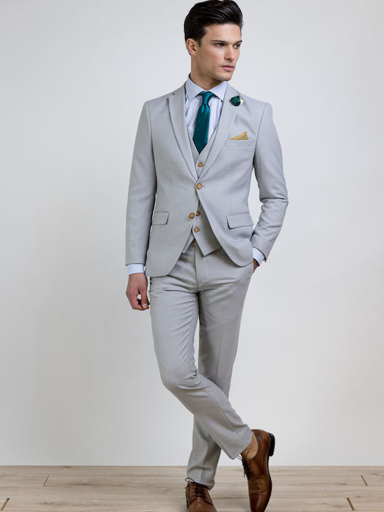 Suit Set Grey Slim Fit MASSIMO