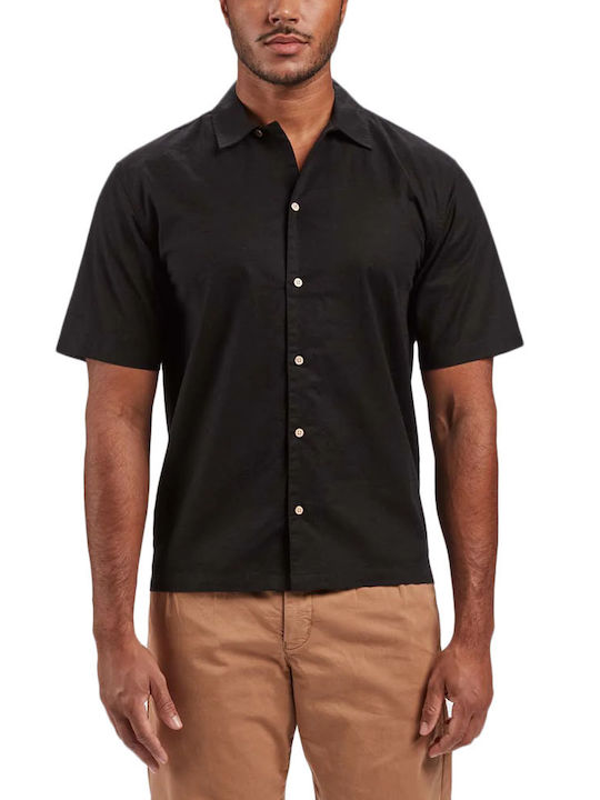 Gabba Coconut Men's Shirt Short Sleeve Cotton Black