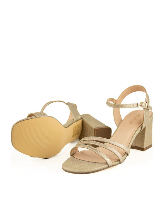 Sandalen Gold