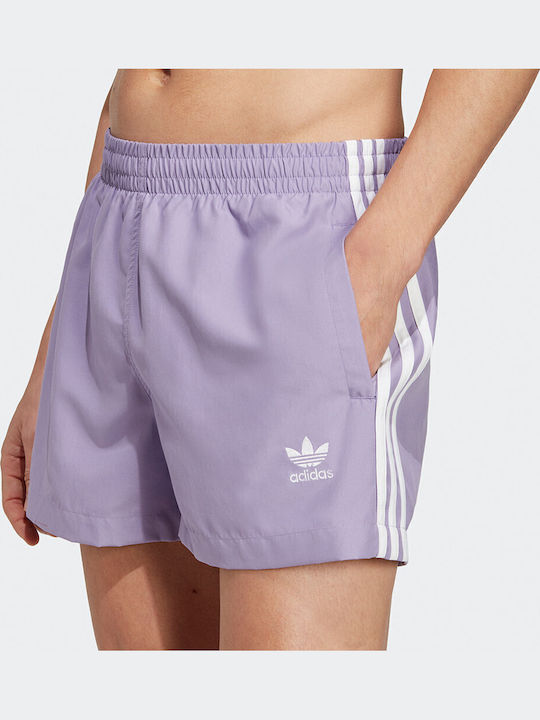 3-Stripes CLX Ανδρικό Μαγιό Σορτς Violet Fusion