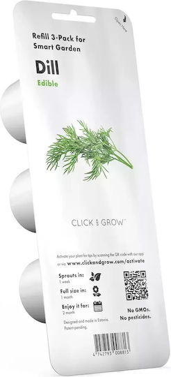 Click and Grow Σπόροι Άνηθος 3τμχ
