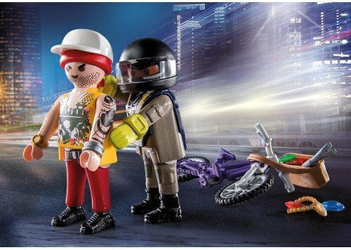 Playmobil Stadt Aktion Juwelendieb Verfolgung für 4-10 Jahre