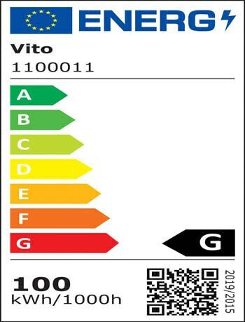 Vito Halogenlampe für Fassung R7S mit Leistung 100W 220V