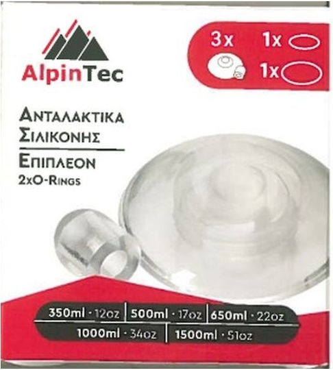 AlpinPro Ersatzteil für Thermos / Kühlschrank 1500ml / 350ml Transparent