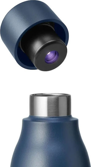 LARQ PureVis Μπουκάλι Θερμός Ανοξείδωτο 500ml Monaco Blue